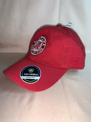 Gorra de béisbol juvenil Alabama Crimson Tide gorra con correa trasera NCAA Top of the World nueva Foto 1 de 4