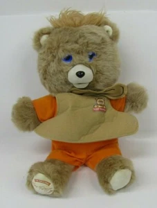 Oso de peluche animado Teddy Ruxpin para contar historias 2017 Bluetooth ojos LCD - Imagen 1 de 5