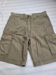 Levis Cargo Shorts Mens 32 Green Signature Skater Baggy Workwear - Picture 1 of 11