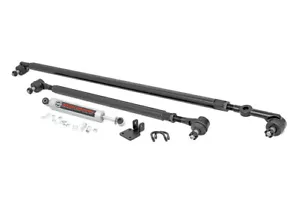 Rough Country HD Steering Upgrade Kit w/ Stabilizer For Jeep XJ TJ ZJ MJ 10613 - Foto 1 di 9