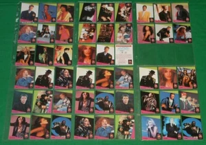 PRO SET Super Stars MUSICARDS Vintage 80`s POP MUSIC 51 x Trade Cards in Sleeves - Picture 1 of 2
