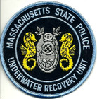 MASSACHUSETTS State Police TAUCHER ! Diver  Staats- Polizei Abzeichen Patch USA