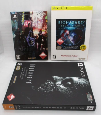 PS3 BIOHAZARD 6, Unveiled Edition & HD Remaster Collector's Japan Resident Evil - Image 1 of 4