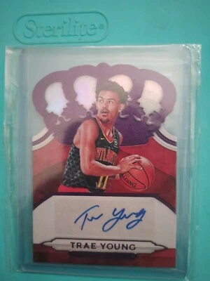 Trae Young Crown Royal Rookie Autograph/25 2018 - Image 1 of 2