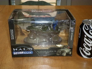HALO ACTION CLIX - M12 WARTHOG LRV, VEHICLE - BATTLE DAMAGED, Diecast Toy, 1/32 - Picture 1 of 12
