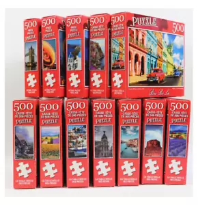 500 Pieces Jigsaw Puzzle Various Landscape Patterns Jigsaw Puzzle - Picture 1 of 30