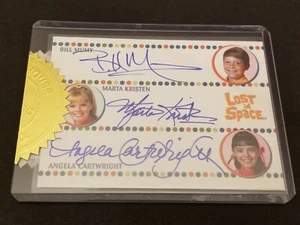 Lost in Space TRIPLE Autograph Angela Cartwright Marta Kristen Bill Mumy - Picture 1 of 2