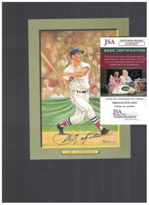 Carl Yastrzemski Red Sox Signed Perez Steele Greatest Moments Jumbo Card JSA - Picture 1 of 2