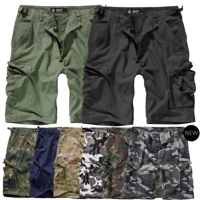 Brandit BDU Ripstop Shorts Herren Cargo Bermuda kurze Hose Army Freizeit Neu - Bild 1 von 2