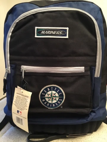 Seattle Mariners Genuine Merchandise MLB Sports BackPack New w/ Tags Cover