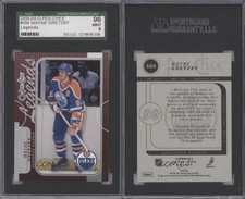 2008-09 O-Pee-Chee Legends Wayne Gretzky #584 SGC 9 MINT HOF