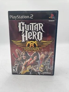 Guitar Hero Aerosmith Playstation 2 PS2 Video Game Complete CIB - Picture 1 of 5