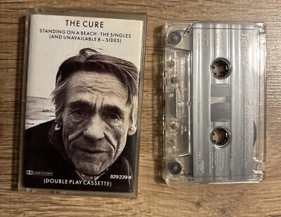 The Cure - Standing On A Beach - The Singles & B-Sides Cassette Tape VG+/VG+ - Image 1 of 4