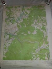 BOLIVAR PA USGS Topographical Geological Survey Quadrangle Map 1964