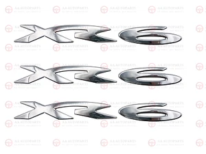 XR6 Badge Set For Ford Falcon BA BF FG - Rear Boot or Side Skirt Emblem X3 PCS - Picture 1 of 2