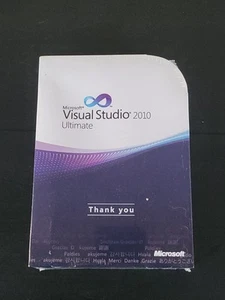 Microsoft Visual Studio 2010 Ultimate Commemorative EditionNew Sealed - Picture 1 of 4