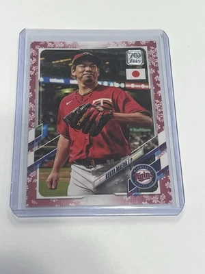 2021 Topps Japan Kenta Maeda #207 Cherry Blossoms /99 - Image 1 of 2