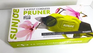 Sunjoe Sun Joe Cordless Pruner 3.6v 40w Rechargeable PJ3600C *SEALED* - Picture 1 of 3