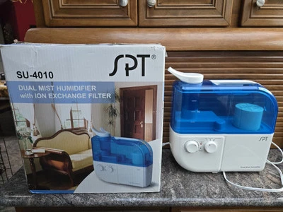 SPT SU-4010 Ultrasonic Dual-Mist Warm/Cool Humidifier  Ion Exchange Filter-Works - Image 1 of 4