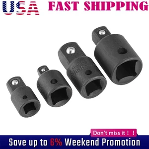 4PCS 3/8" to 1/4" 1/2 inch Drive Ratchet SOCKET ADAPTER REDUCER Air Impact M - Picture 1 of 12