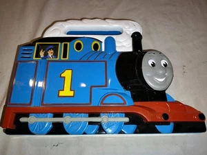 Vintage 2001 ERTL Thomas the Train Carrying Case Storage Box With 5 Engines Cars - Picture 1 of 13