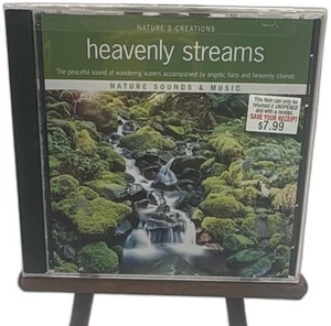 CD Natures Creations Heavenly Streams Nature Sounds Music Tom Hambleton 2003 - Imagen 1 de 5