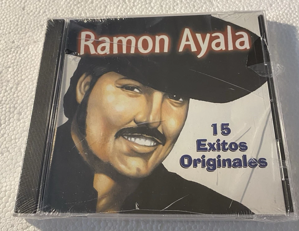 RAMON AYALA 15 Exitos Originales CD-1999 Roysales Inc New Sealed Free Shipping. - Imagem 1 de 4