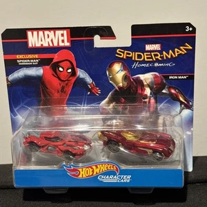 Hot Wheels Marvel Spiderman Homecoming Spider-Man Hausanzug & Iron Man - Bild 1 von 2