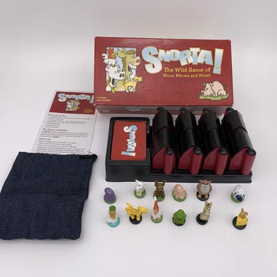 Snorta! Wild Game Of Moos Meows And More Board Game 2005 Out Of The Box Complete - Image 1 of 4