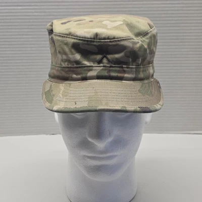 US Army Patrol Hat Cap Fitted Medium Multicam Camouflage Ripstop Mens Military - Image 1 of 4