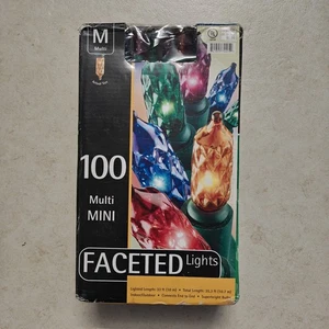 Target 100-bulb 33' Faceted Christmas Light Strip - Multicolor #2478 - Picture 1 of 8