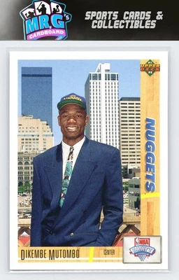 1991-92 Upper Deck #3b Dikembe Mutombo Foto 1 de 2