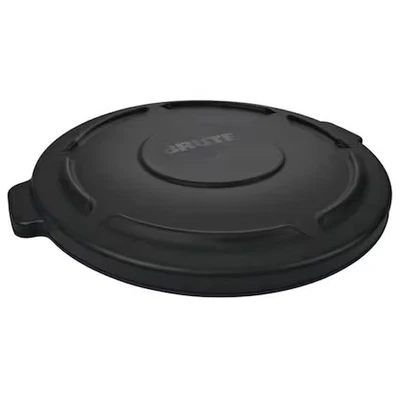 Крышка мусорного бака Rubbermaid Commercial Fg261960bla Brute(R) 20 галлонов, плоская черная, - Изображение 1 из 2