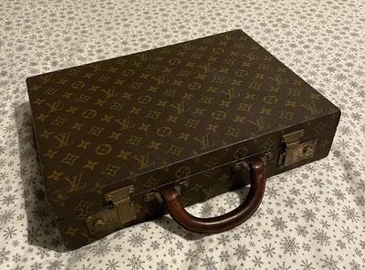 Louis Vuitton Vintage Custom Made Brief Case With Working Key 1960s - Image 1 of 4