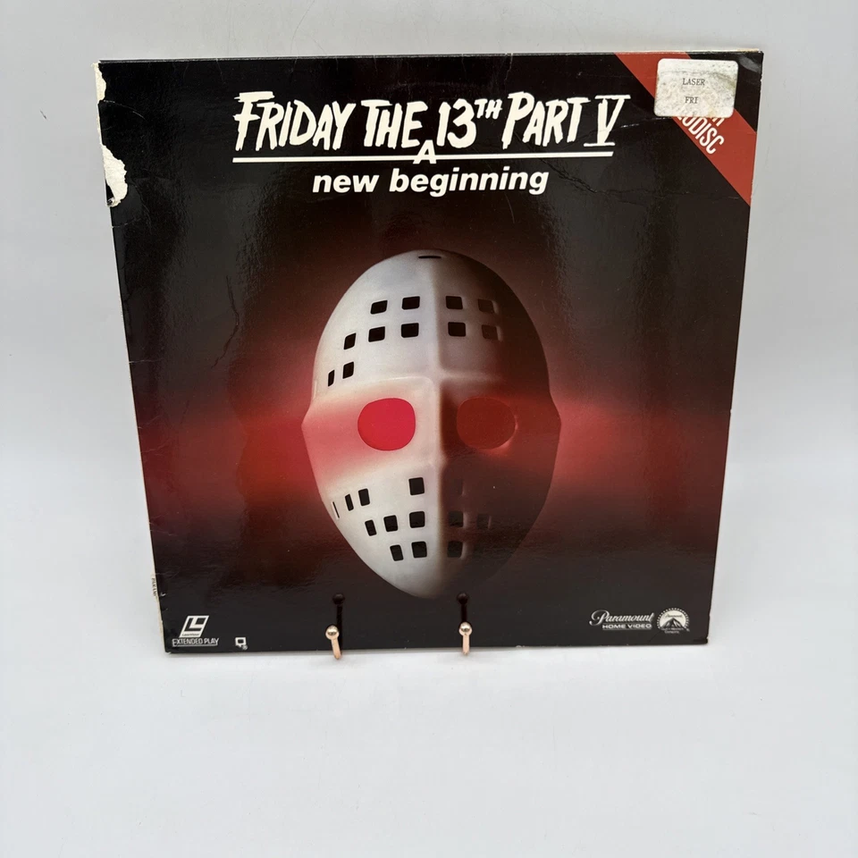 Friday the 13th Part V - A New Beginning (Laserdisc LD, 1985) - Imagem 1 de 4