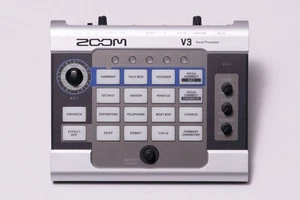 Procesador vocal ZOOM V3 efectos de voz cambiador de voz multiefectos usado - Imagen 1 de 11