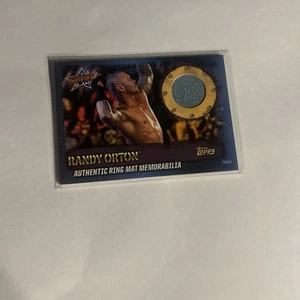 Topps Slam Attax 10th Anniversary Ring Mat Memorabilia Card Randy Orton - Picture 1 of 4