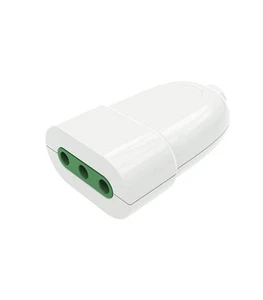 Toma Italiana 2P+T 10A P11 Blanco - Picture 1 of 1