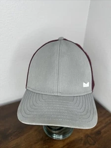 Melin Men's Size XL Gray/Maroon A-Game Hydro Snap Back Hat - Picture 1 of 9