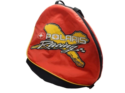 Vintage Polaris Racing Helmet Bag Pro X Red Yellow FREE S&H - Image 1 of 4