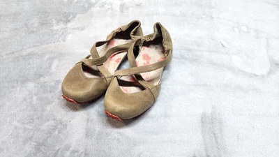 AHNU Talla 8.5 Karma Latitude Marrón Mary Jane Zapatos Elásticos Yoga Ballet Comodidad Foto 1 de 4