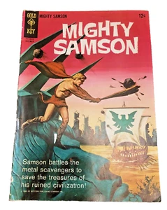 VTG Gold Key December 1965 Mighty Samson Comic Book 10119-512 - Picture 1 of 7