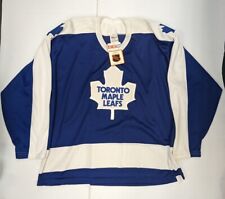 BNWT Vtg 80/90s CCM Maska XL Toronto Maple Leafs Away NHL Hockey Jersey