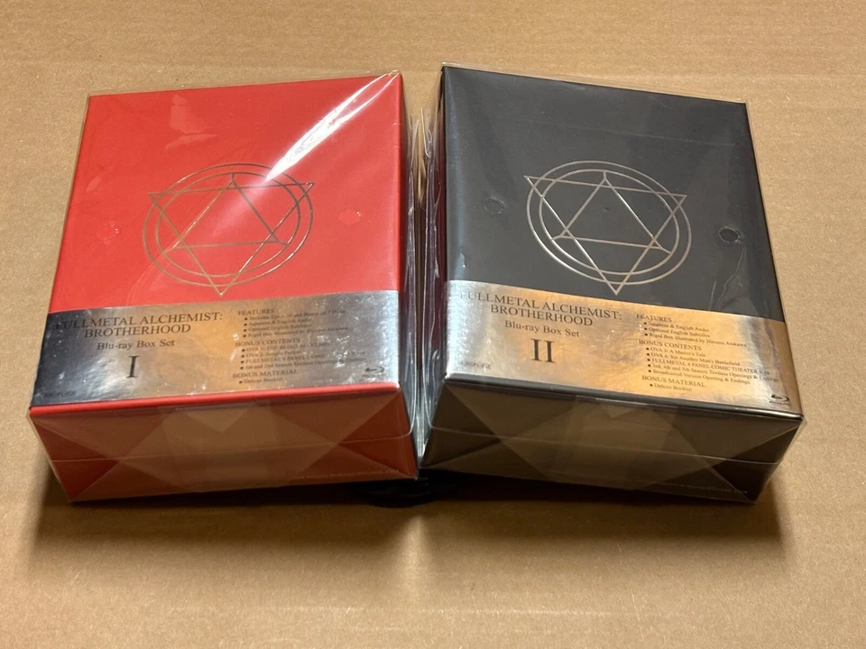 Fullmetal Alchemist Brotherhood Box Set (Blu-ray, 2019)