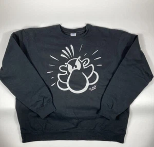Werner Brösel Sweatshirt XL Schwarz Baumwolle Rarität Port Company - Bild 1 von 10