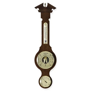 GREENWICH BAROMETER, THERMOMETER & HYGROMETER WEATHER STATION - Picture 1 of 1