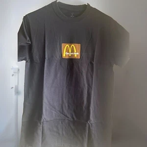 Travis Scott X Cactus Jack McDonald’s Sesame Seed Inv T Shirt S New Black Rare - Picture 1 of 5