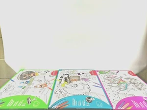 Maped Colouring Place Mat Sheets A3 15pk Assorted Colours - Picture 1 of 4
