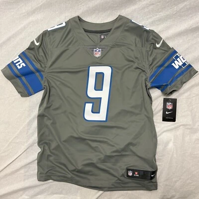Camiseta deportiva cosida limitada gris Matthew Stafford Detroit Lions - Nike Foto 1 de 4