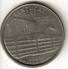 USA - 2001P - Washington ¼ Dollar - Kentucky - #9092